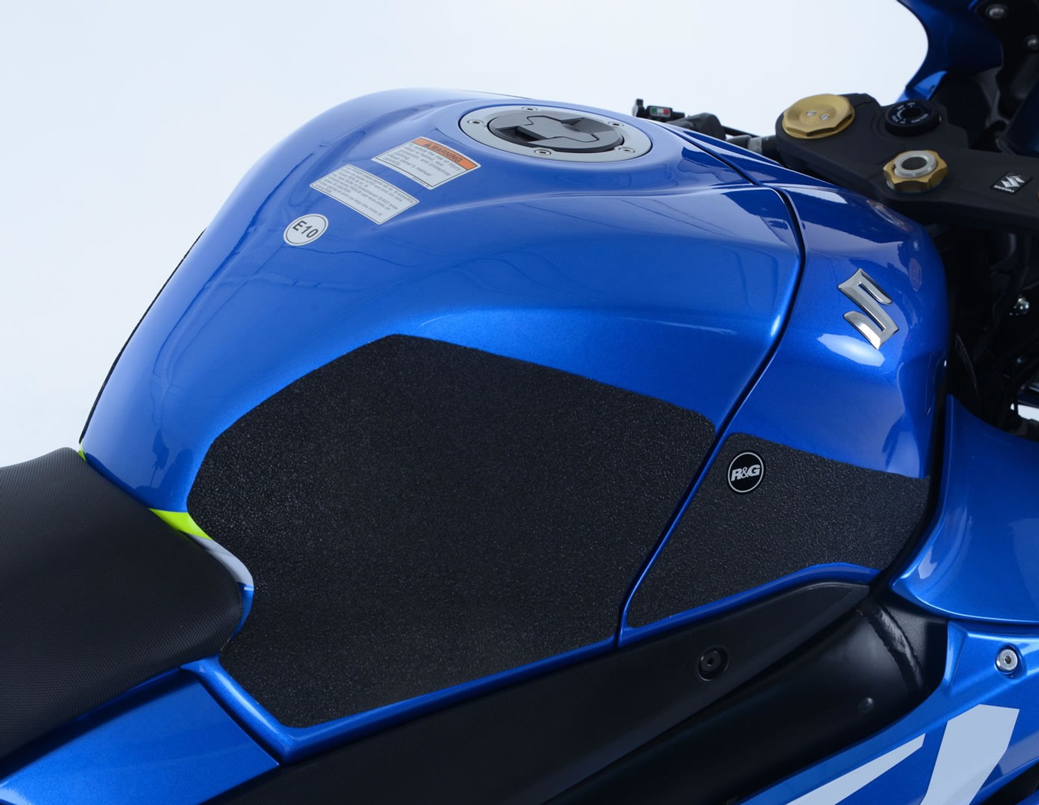 R&G Racing Tank Traction 4-Grip Kit for the Suzuki GSX-R1000R '17-'22 R&G Racing Tank Traction 4-Grip Kit for the Suzuki GSX-R1000R '17-'22